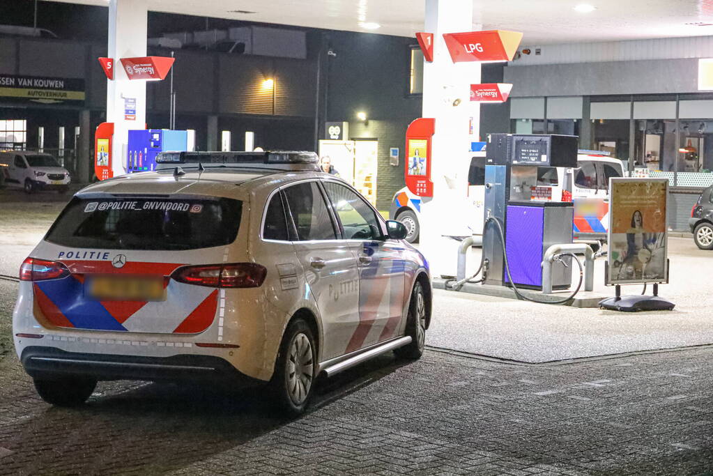 Overval op Esso tankstation