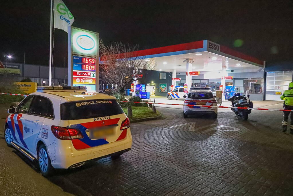 Overval op Esso tankstation