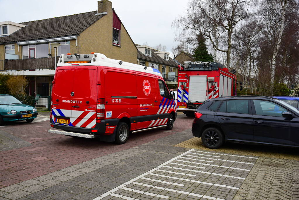 Gaskraan open gedraaid in woning