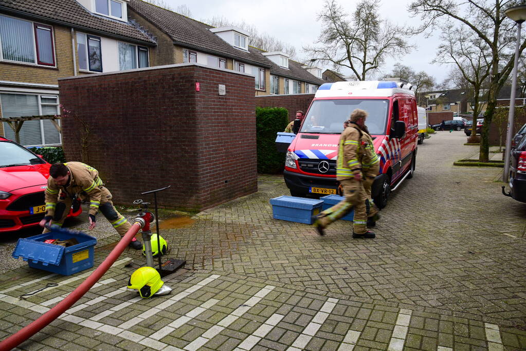 Gaskraan open gedraaid in woning