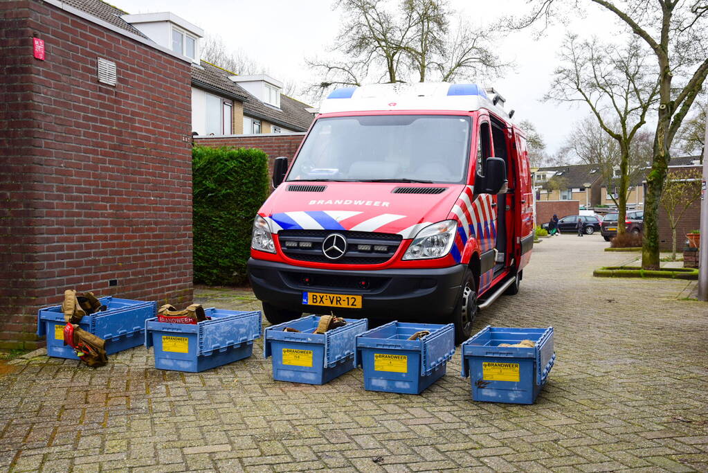 Gaskraan open gedraaid in woning