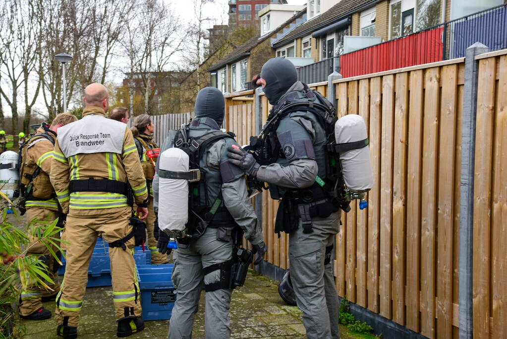 Gaskraan open gedraaid in woning