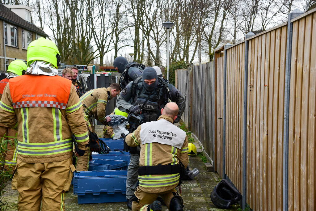 Gaskraan open gedraaid in woning