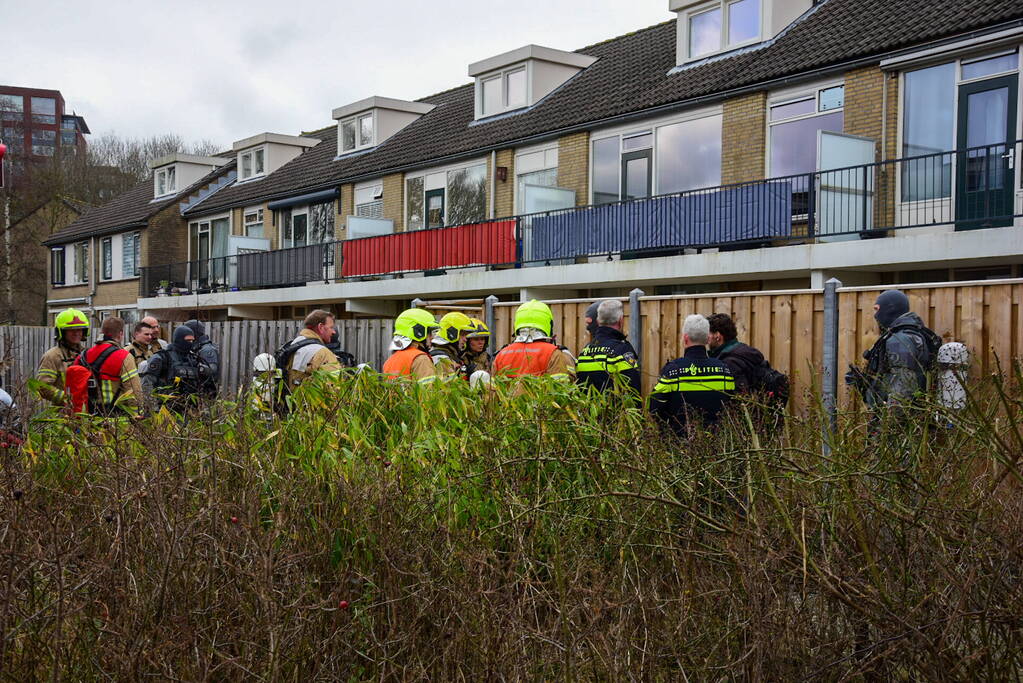 Gaskraan open gedraaid in woning