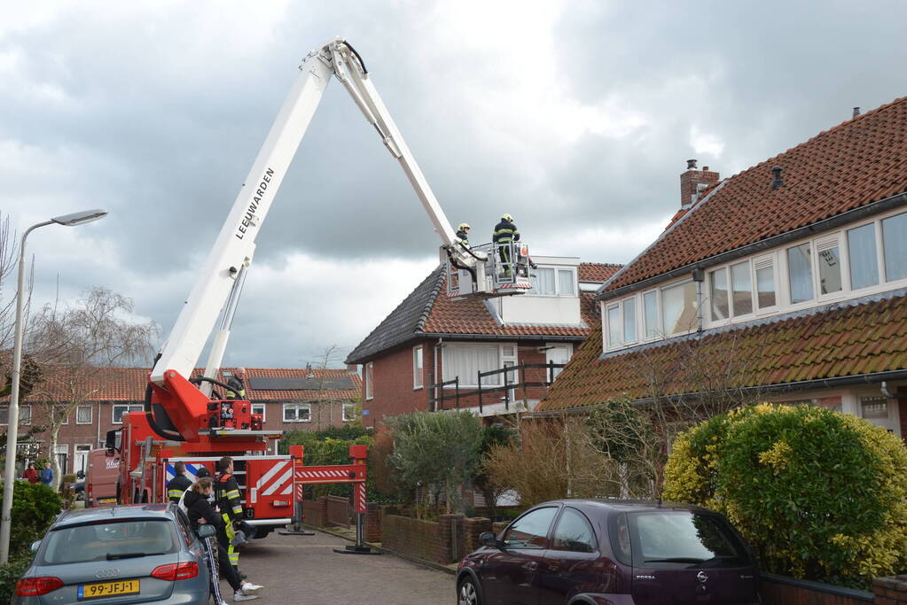 Schoorsteenbrand snel onder controle