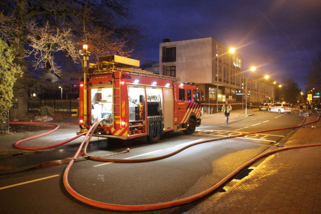 Grote brand in vrijstaande villa