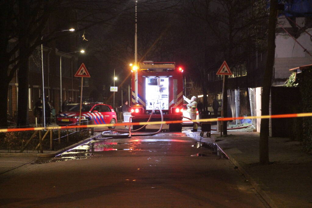 Grote brand in vrijstaande villa