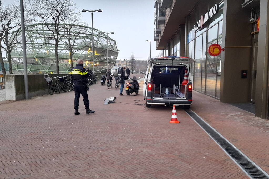 Rollerbank controle bij station