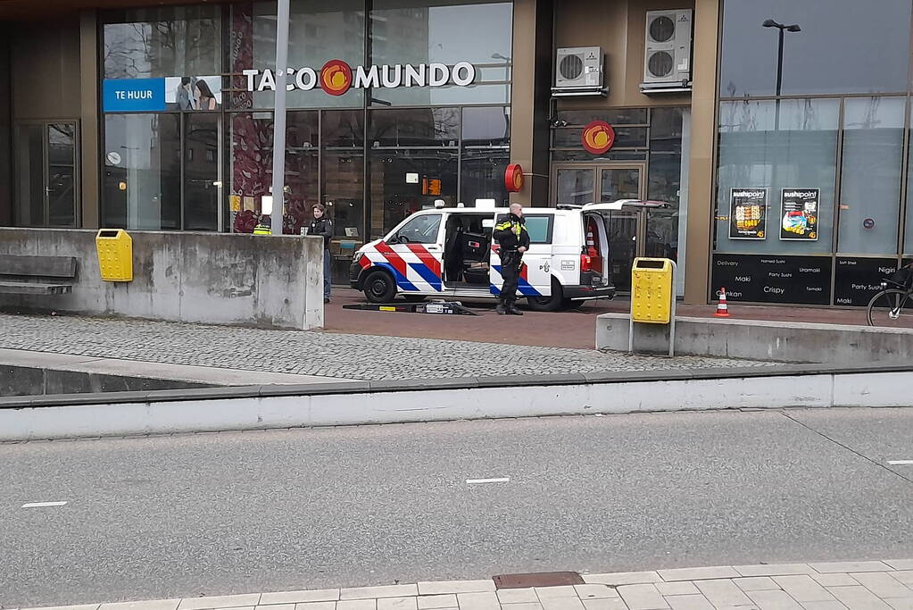 Rollerbank controle bij station