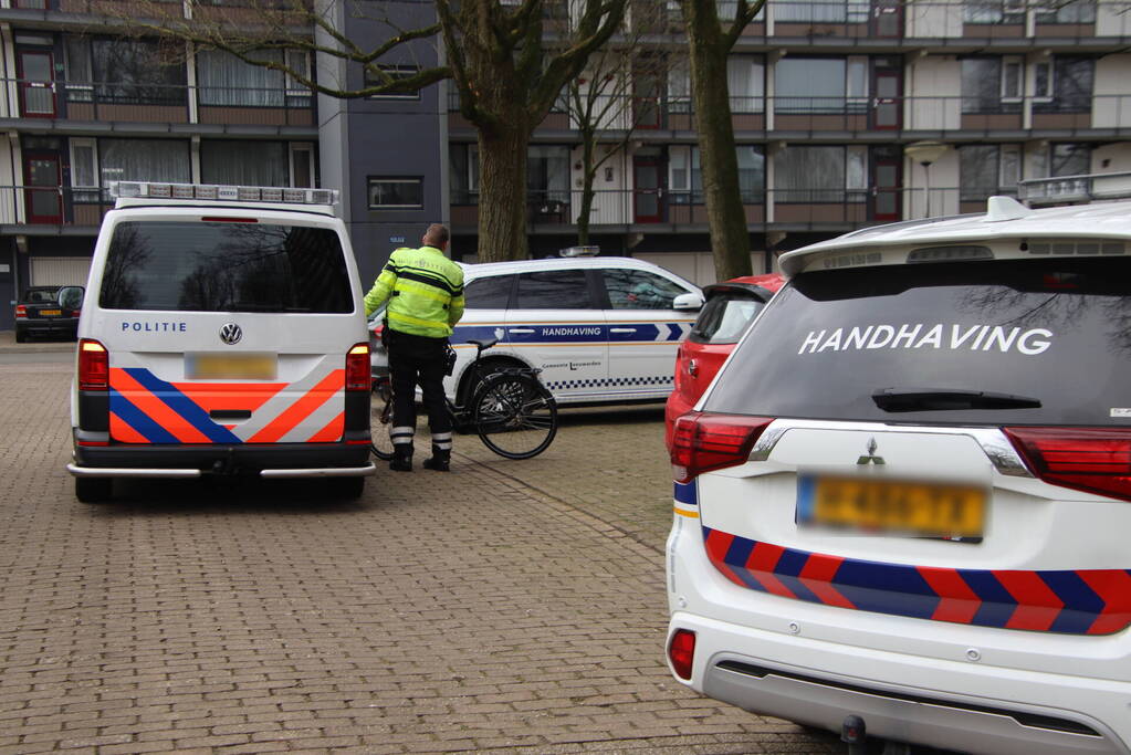 Twee aanhoudingen na aantreffen gestolen fiets
