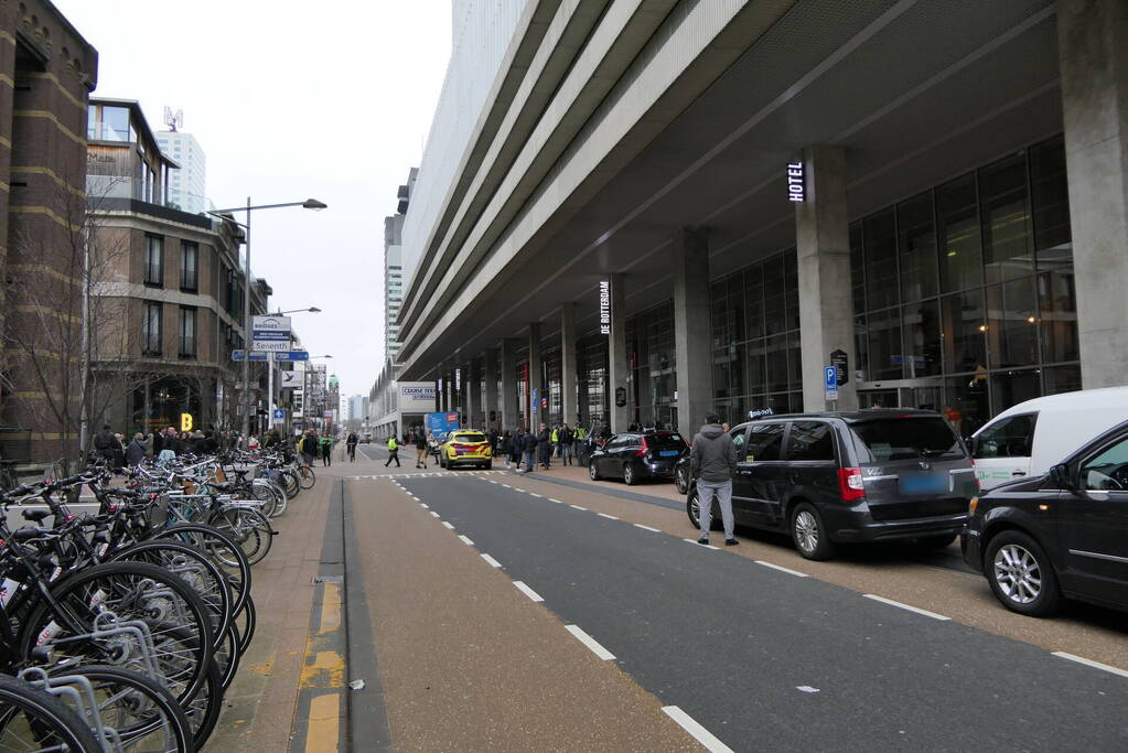 Bommelding bij De Rotterdam