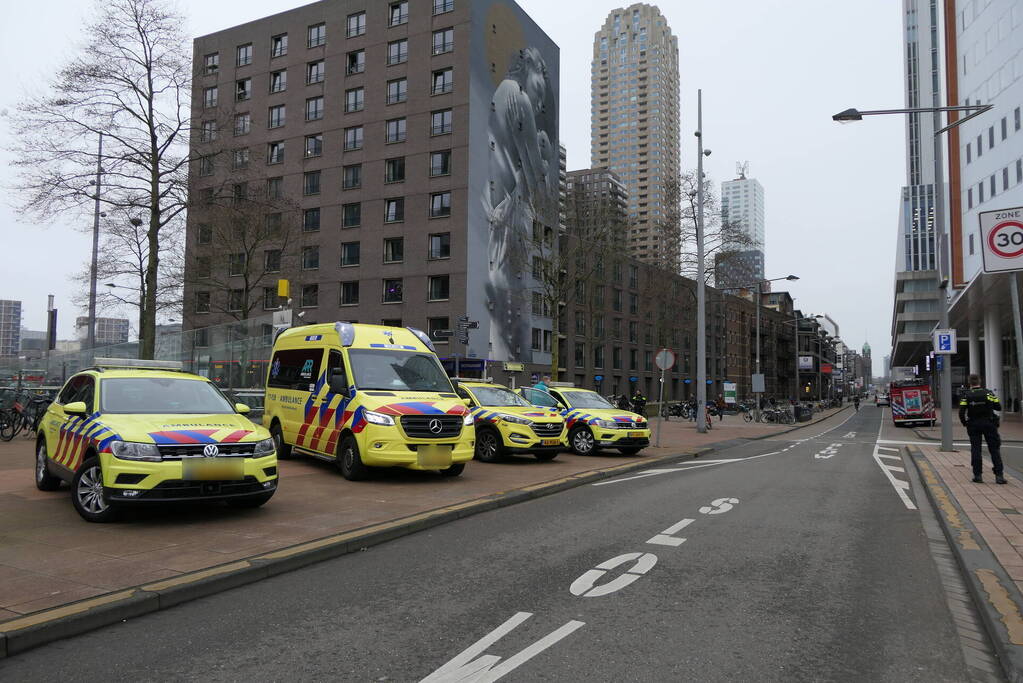 Bommelding bij De Rotterdam