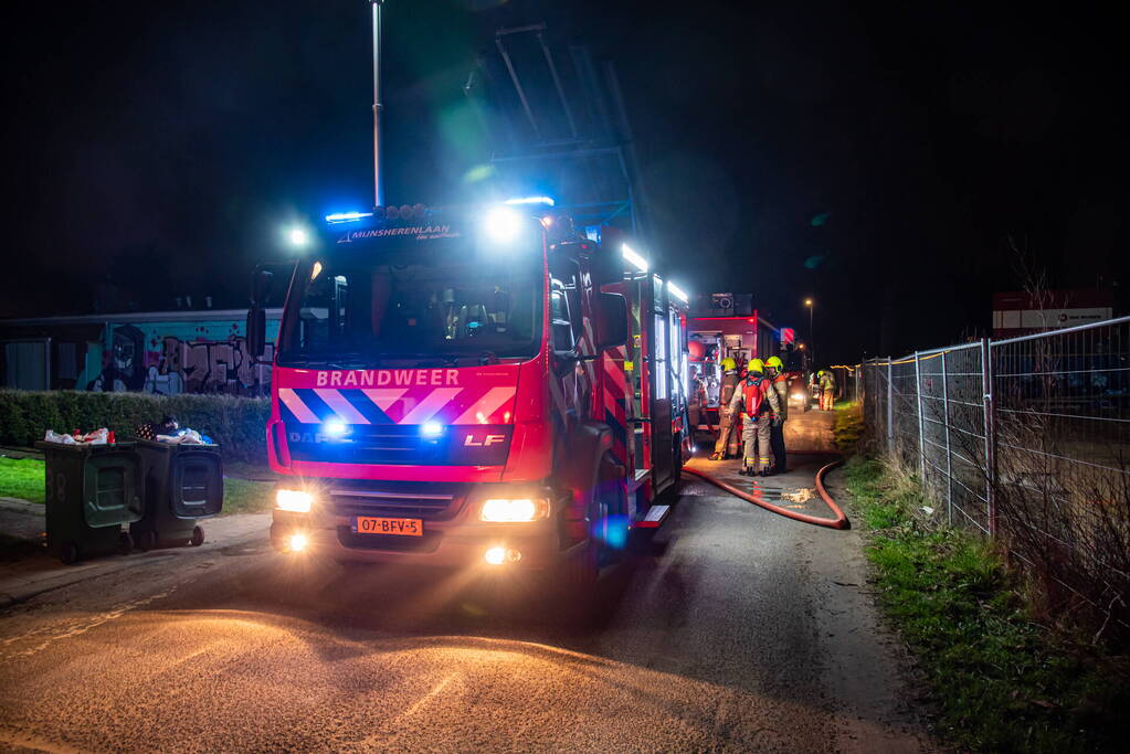 Antikraak woning verwoest na uitslaande brand