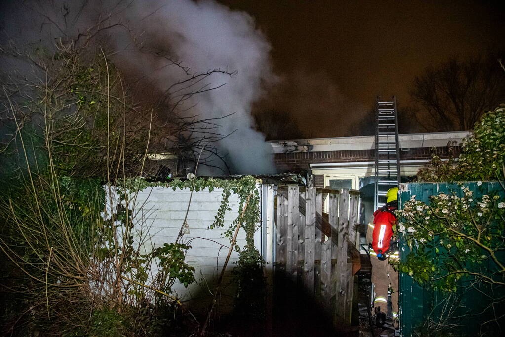 Antikraak woning verwoest na uitslaande brand