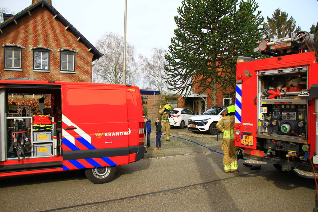 Brand in woning door boiler