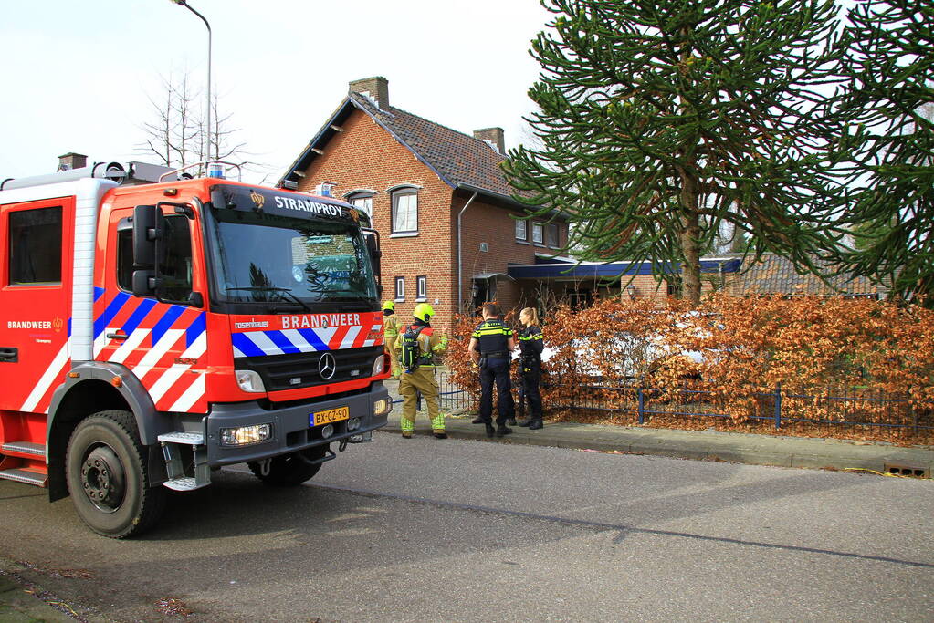 Brand in woning door boiler