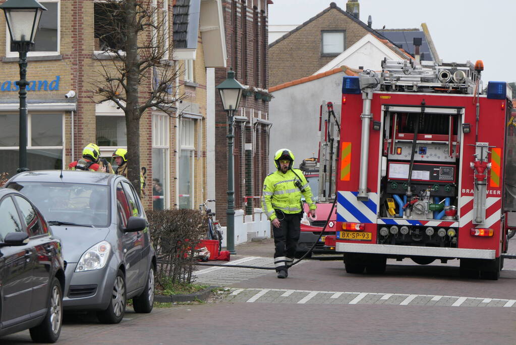 Straat afgezet vanwege gaslekkage