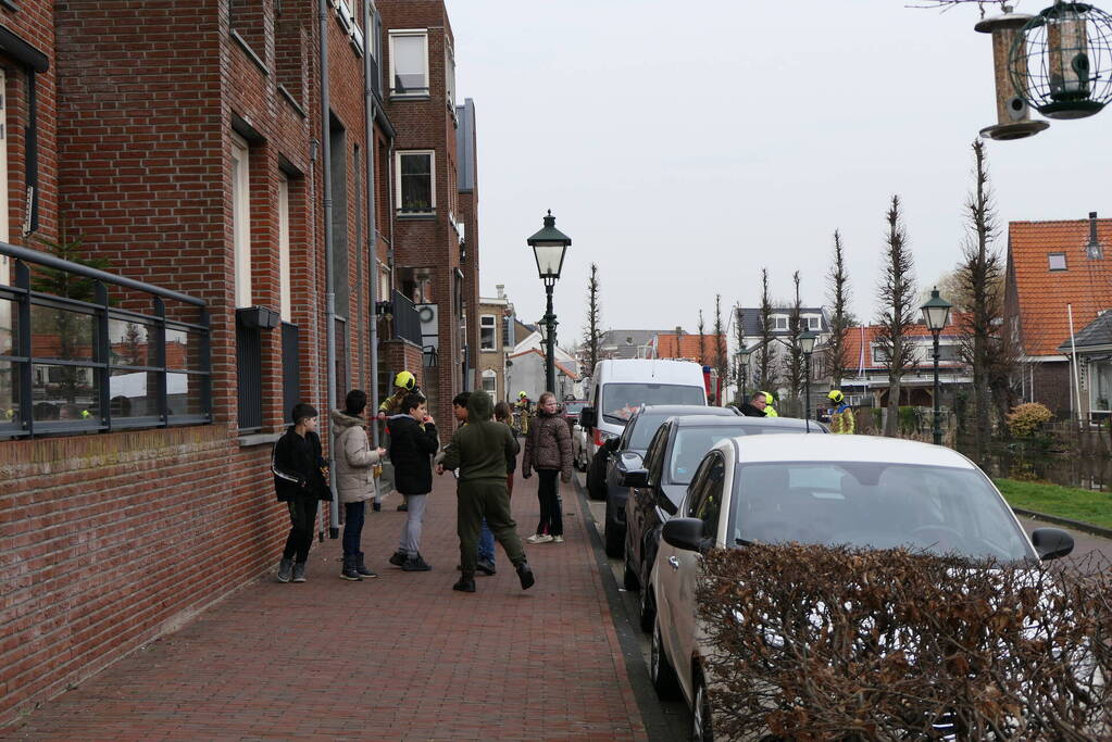 Straat afgezet vanwege gaslekkage