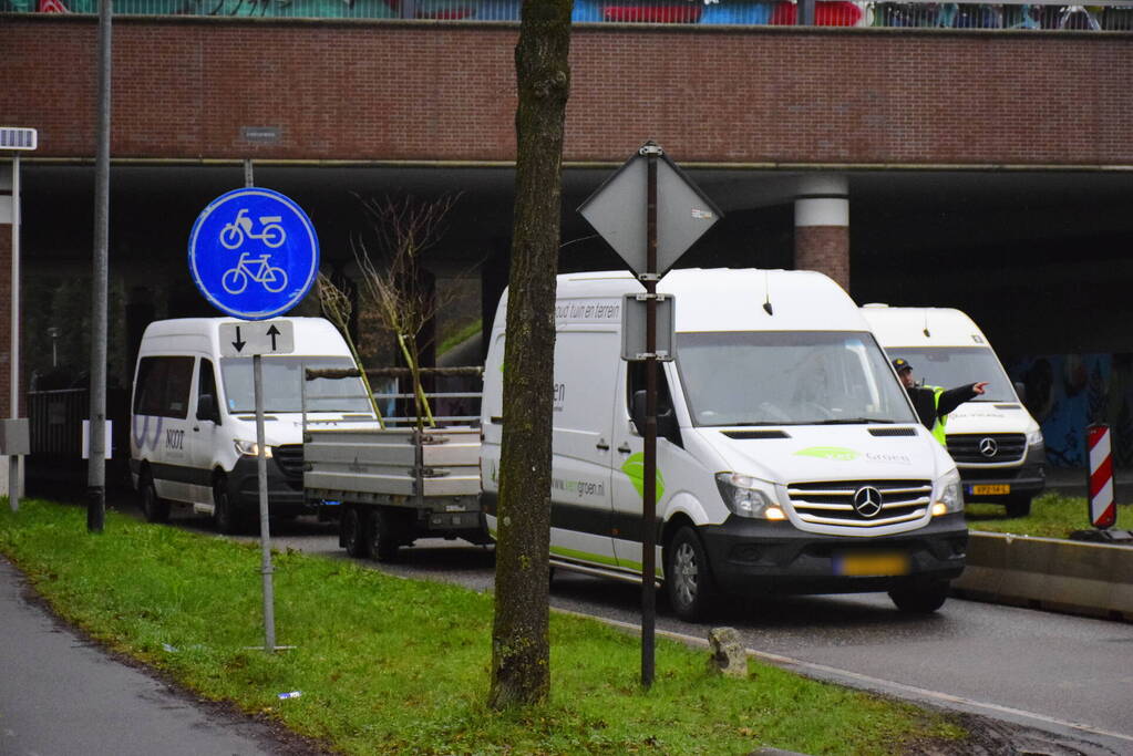 Snelheidscontroles bij wegwerkzaamheden