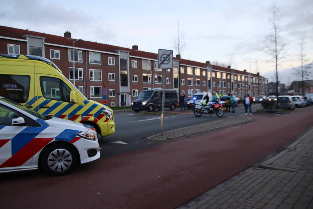 Fietser gewond bij botsing met automobilist