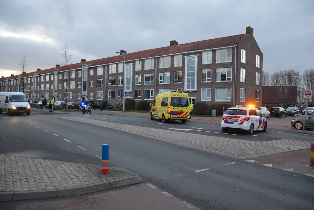 Fietser gewond bij botsing met automobilist