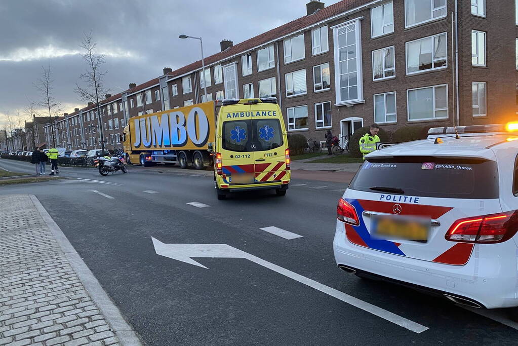 Fietser gewond bij botsing met automobilist
