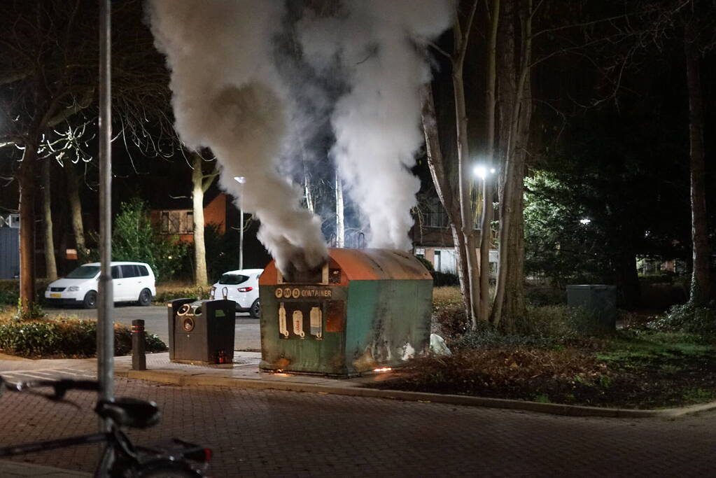 PMD-container in brand gestoken