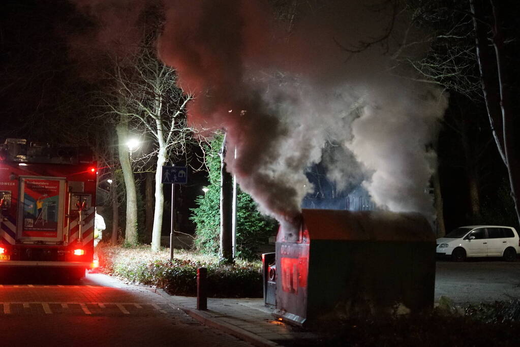 PMD-container in brand gestoken