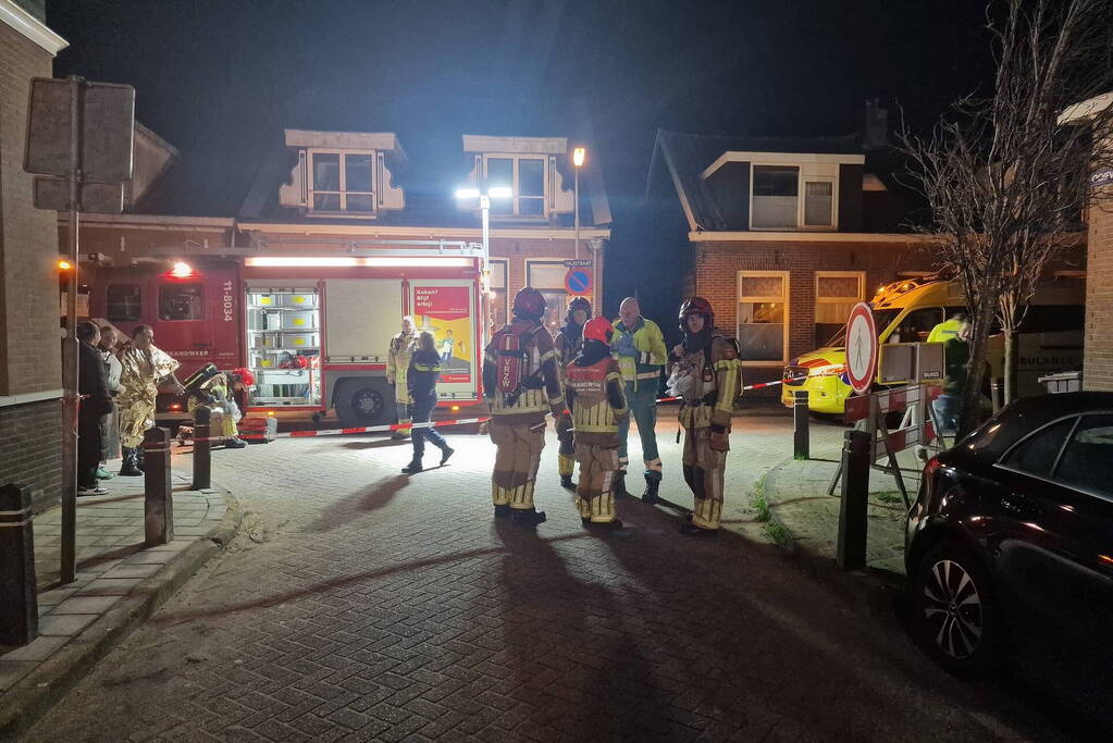 Veel rook na uitslaande brand