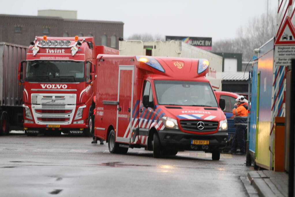 Brand uitgebroken bij Tate Lyle