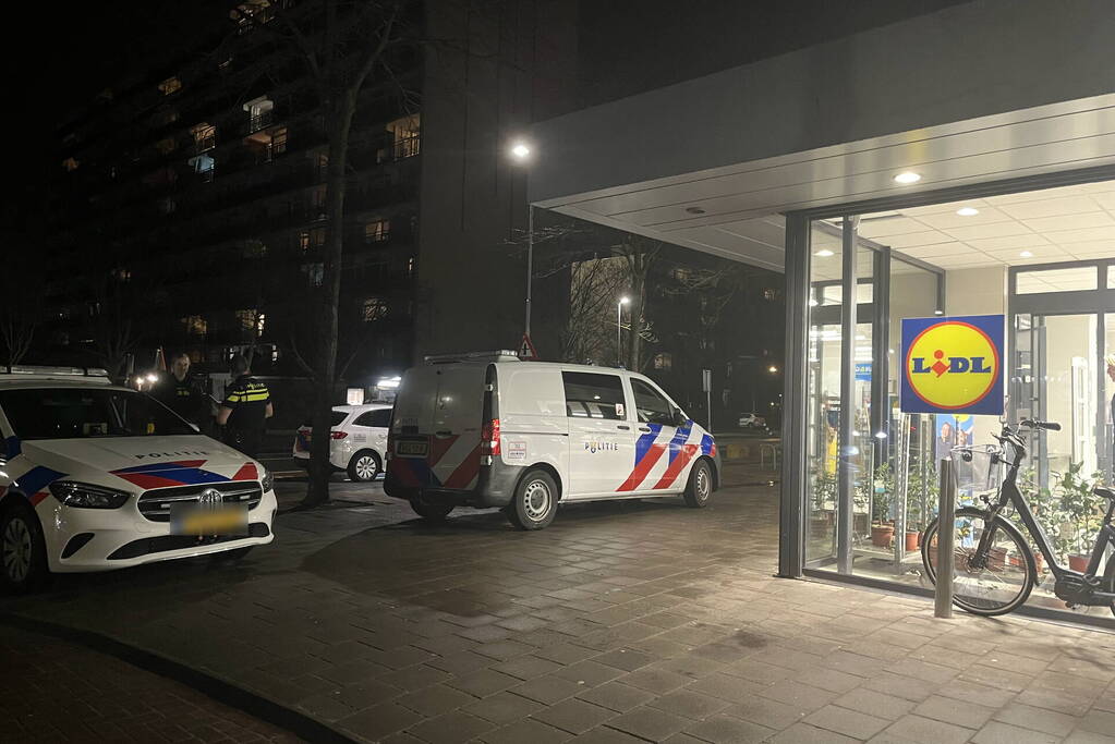 Aanhouding bij overval op supermarkt