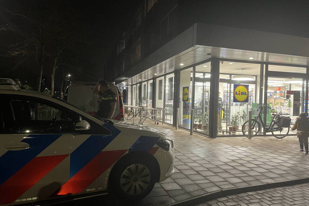 Aanhouding bij overval op supermarkt