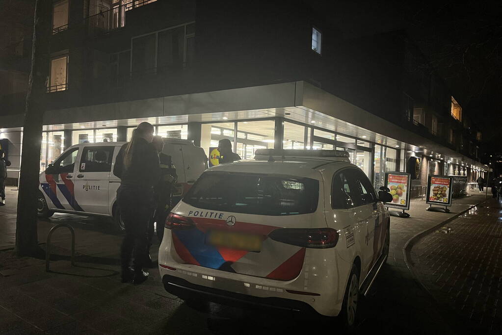 Aanhouding bij overval op supermarkt