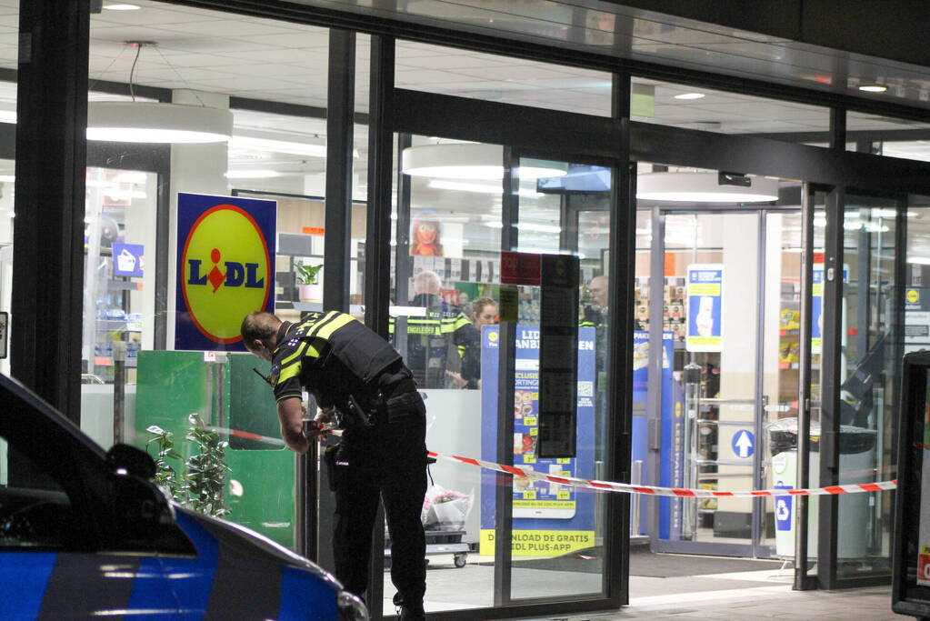 Aanhouding bij overval op supermarkt