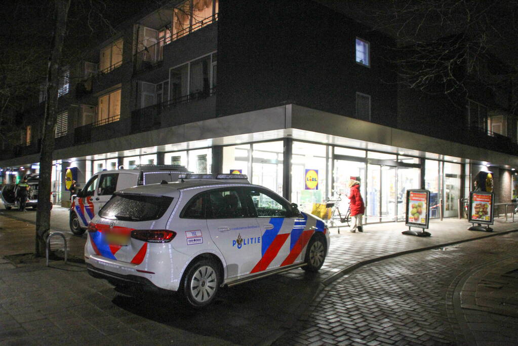Aanhouding bij overval op supermarkt