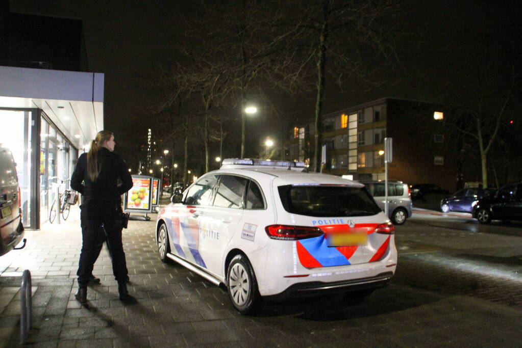 Aanhouding bij overval op supermarkt