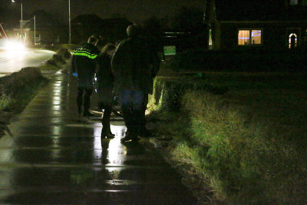 Fietser hard ten val