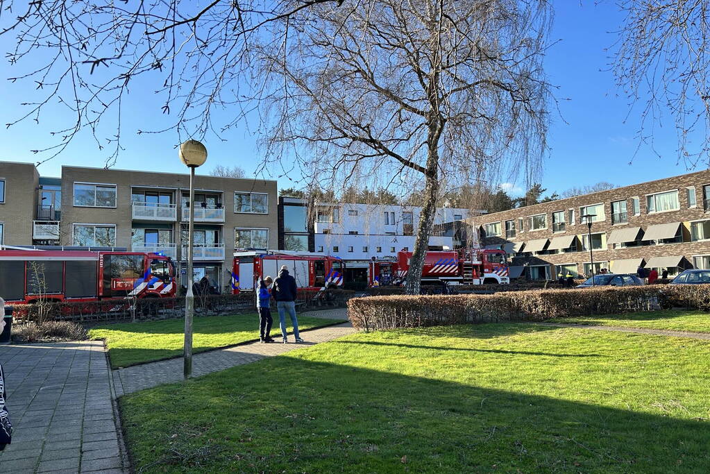 Woonzorgcentrum ontruimd door brand