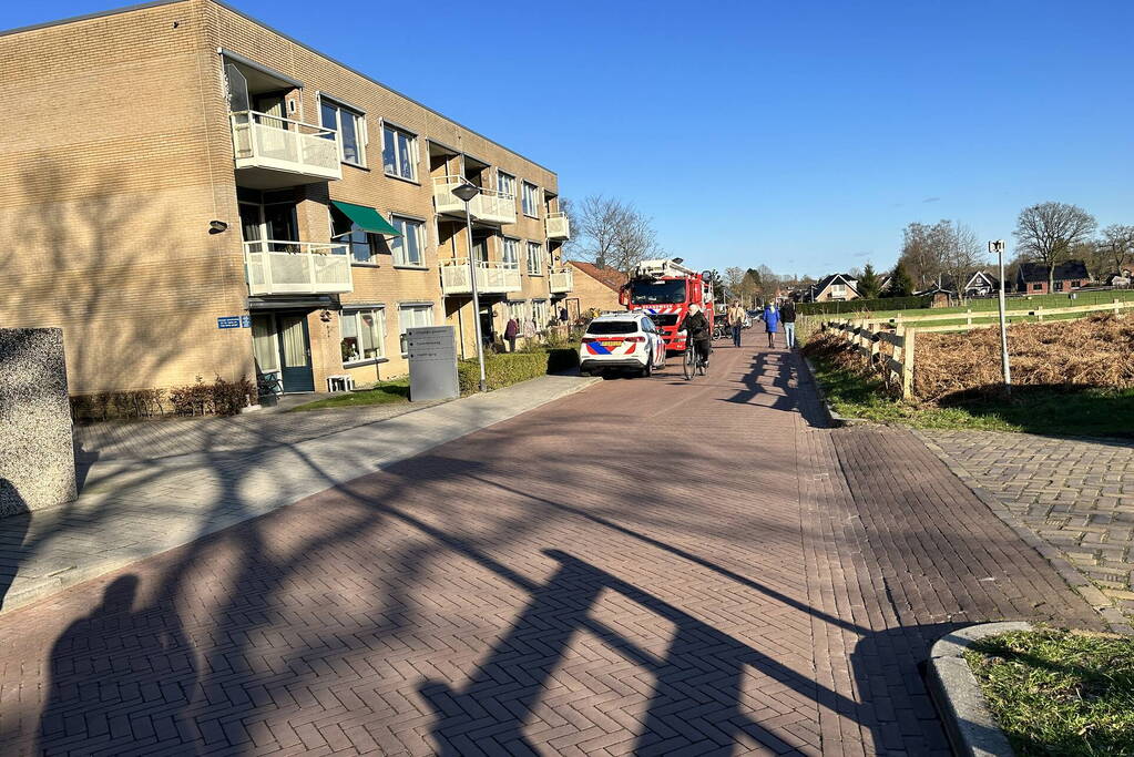 Woonzorgcentrum ontruimd door brand