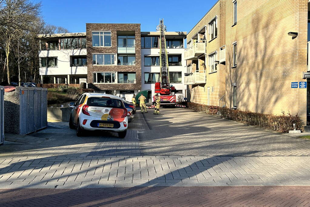 Woonzorgcentrum ontruimd door brand