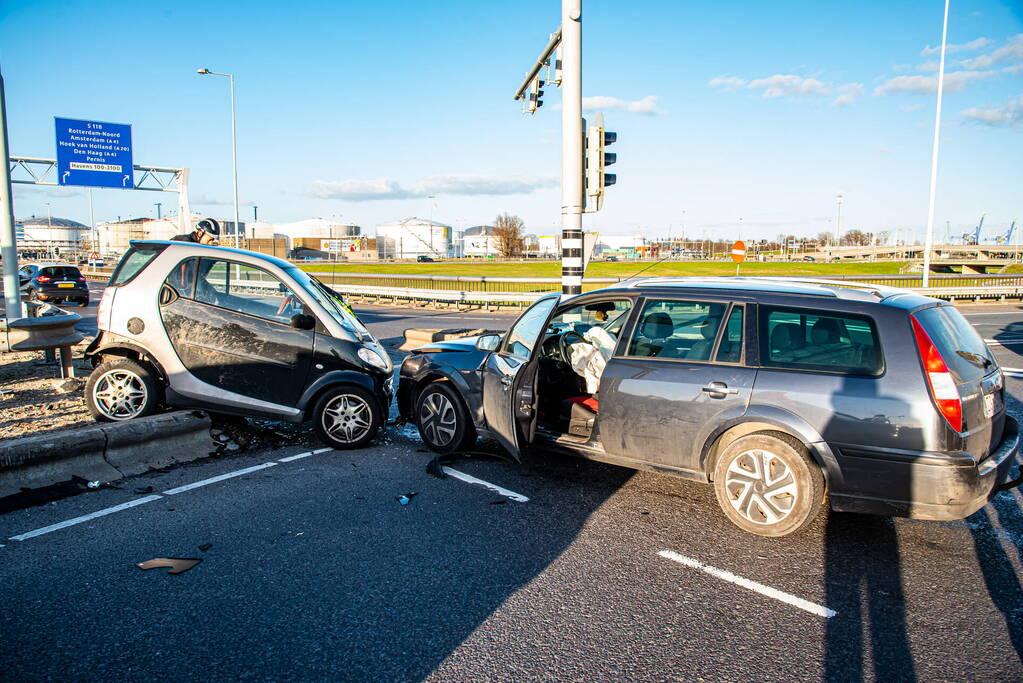 Man aangehouden na ongeval