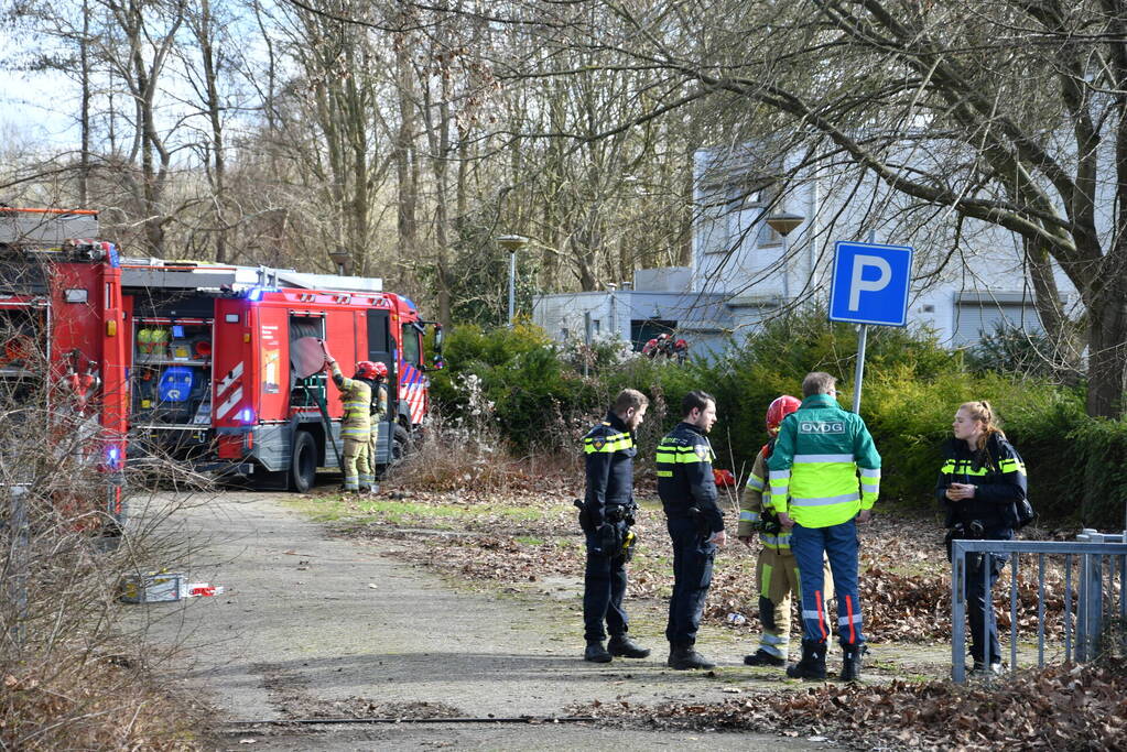 Hulpdiensten groots ingezet nadat persoon gaskraan openzet in leegstaand gebouw