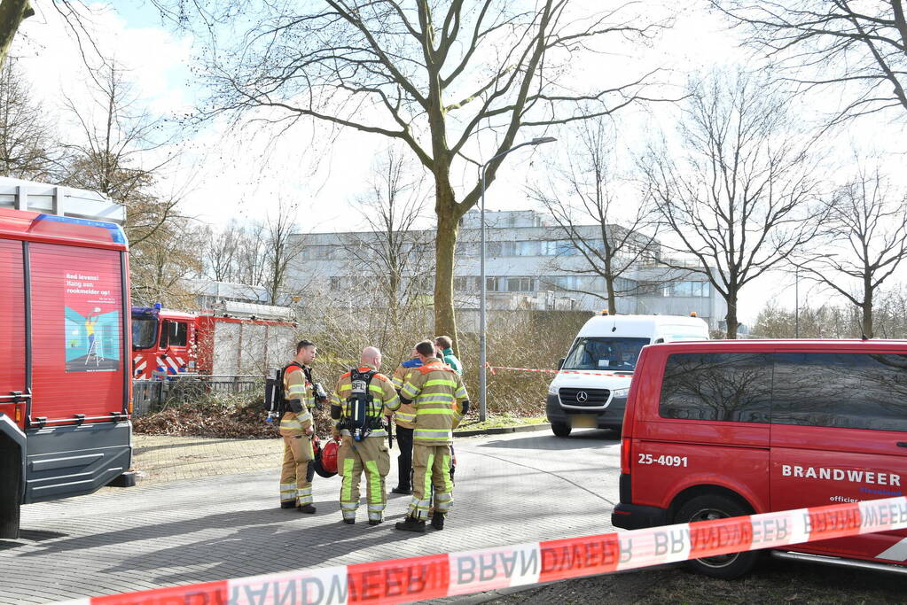 Hulpdiensten groots ingezet nadat persoon gaskraan openzet in leegstaand gebouw