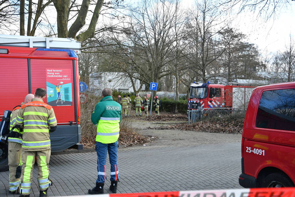 Hulpdiensten groots ingezet nadat persoon gaskraan openzet in leegstaand gebouw
