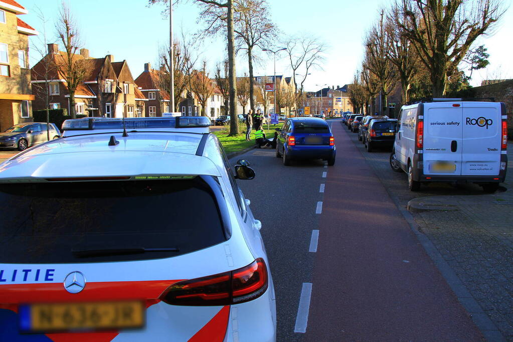 Scooterrijder gewond na val