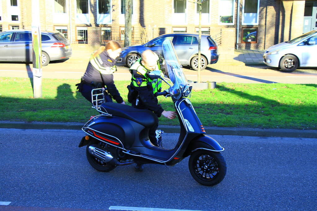 Scooterrijder gewond na val