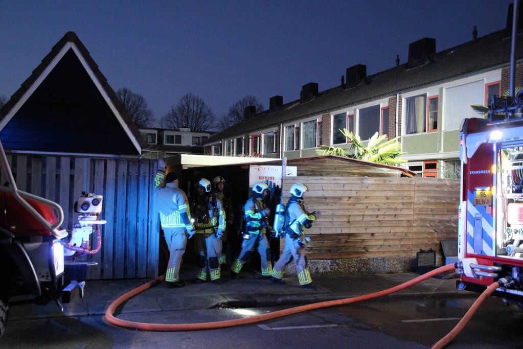 Woningbrand snel onder controle