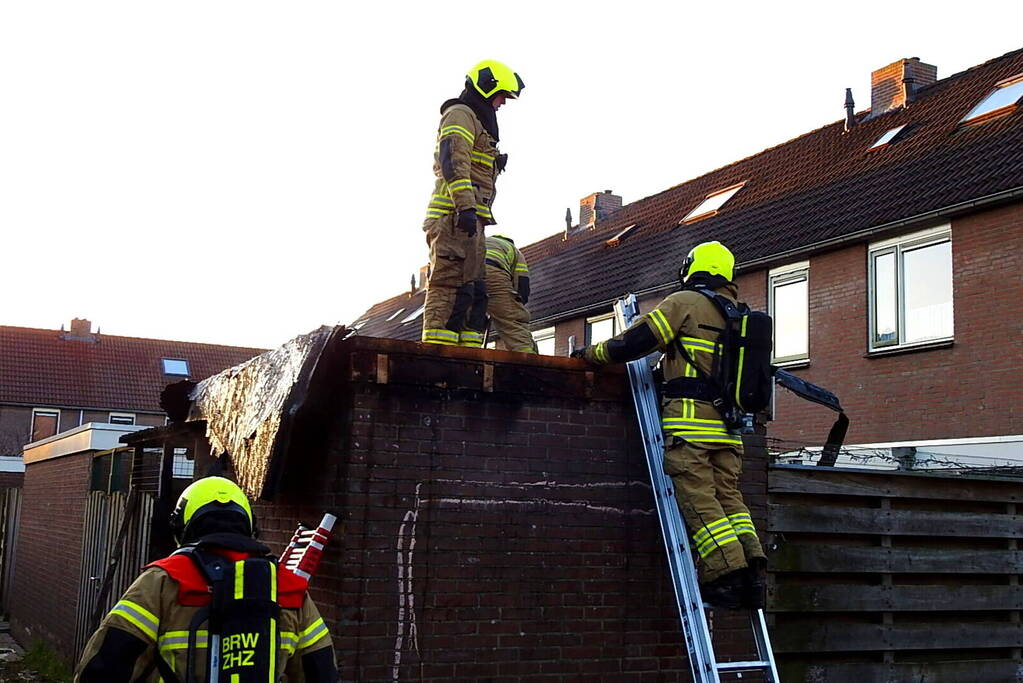 Flinke schade na brand in schuur