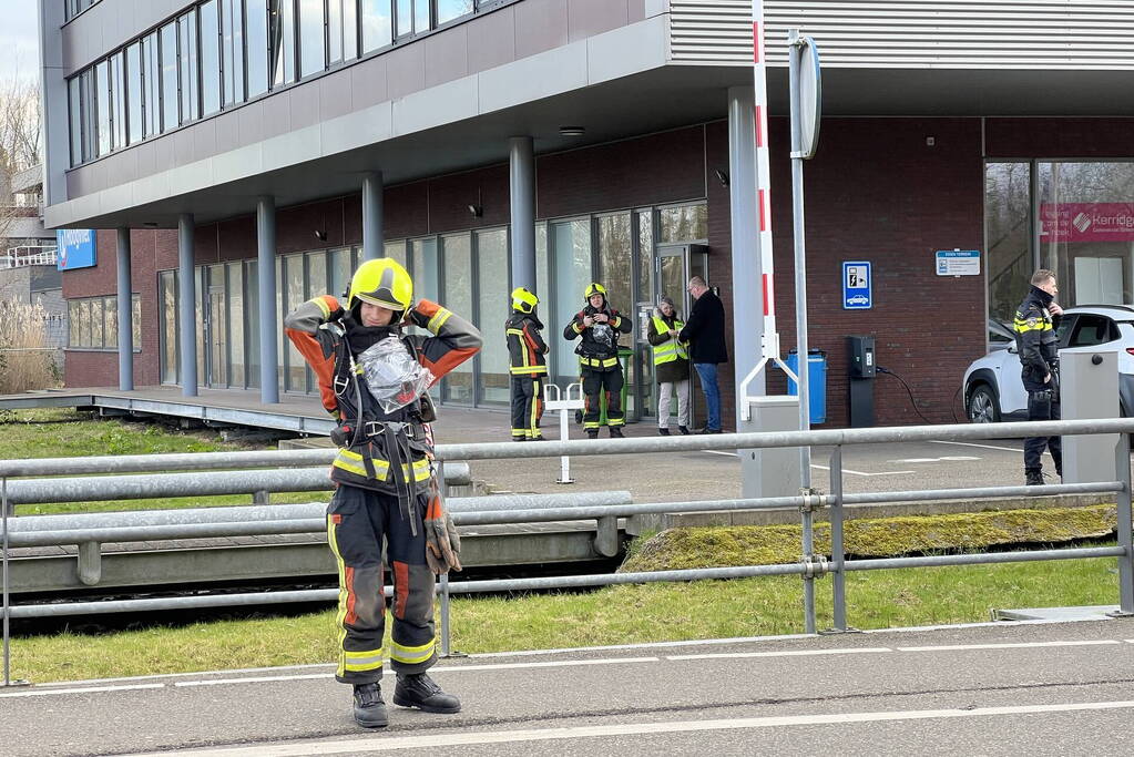 Brandweer doet onderzoek naar brand