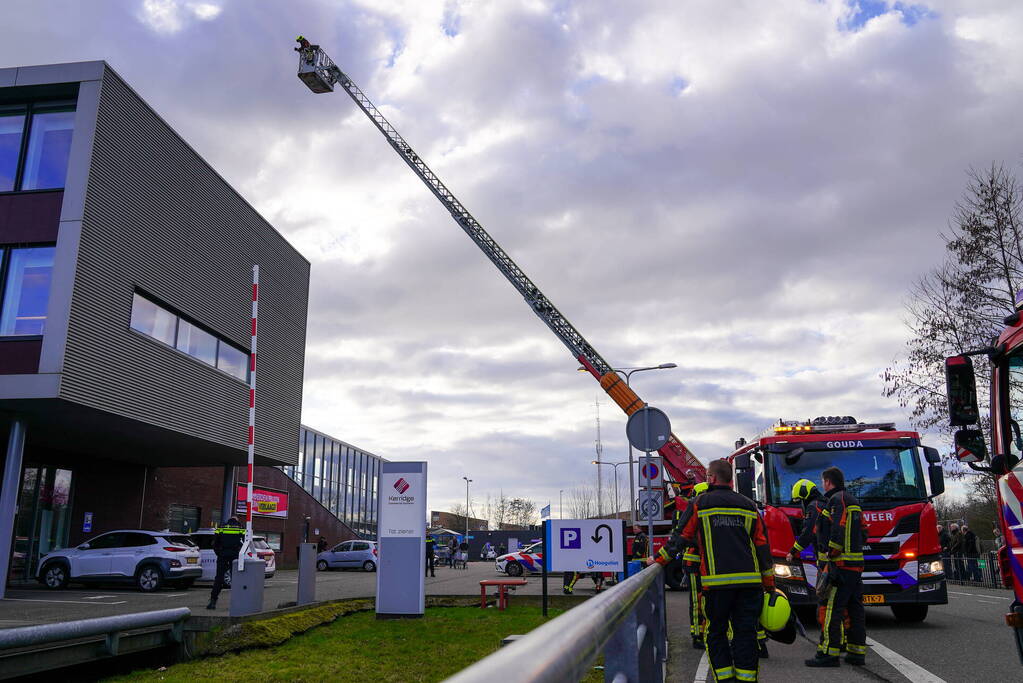 Brandweer doet onderzoek naar brand